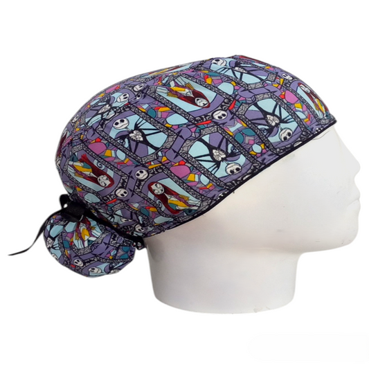 Gorro Quirúrgico Mujer y Portacarnet Jack Gris - gorro antifluido para mujer Doctools - foto 2