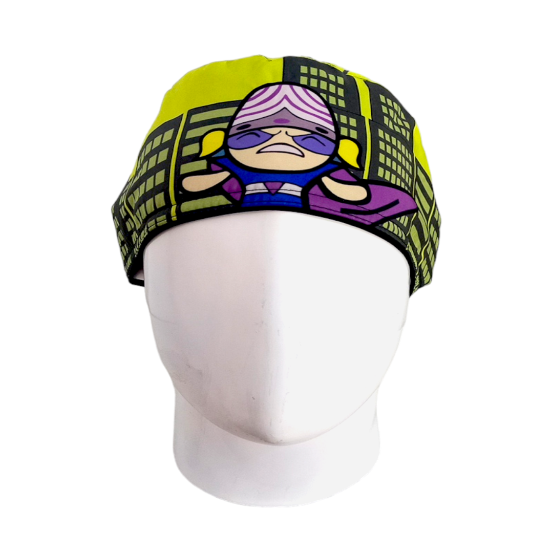 Gorro Quirúrgico Mujer y Portacarnet Mojo Jojo Clásico - gorro antifluido para mujer Doctools - foto 3