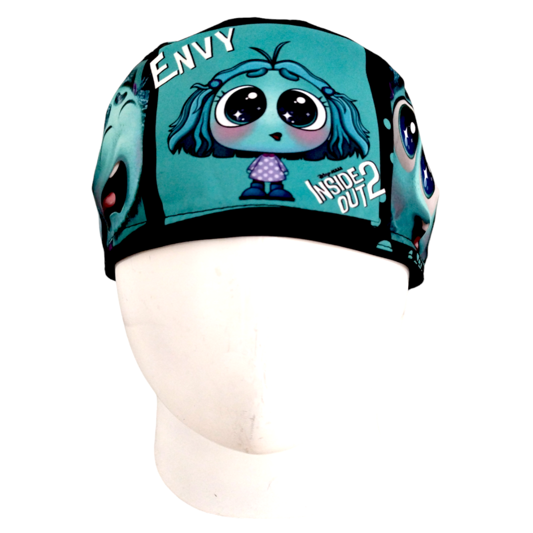 Gorro Quirúrgico Mujer y Portacarnet Envidia Intensamente - gorro antifluido para mujer Doctools - foto 3