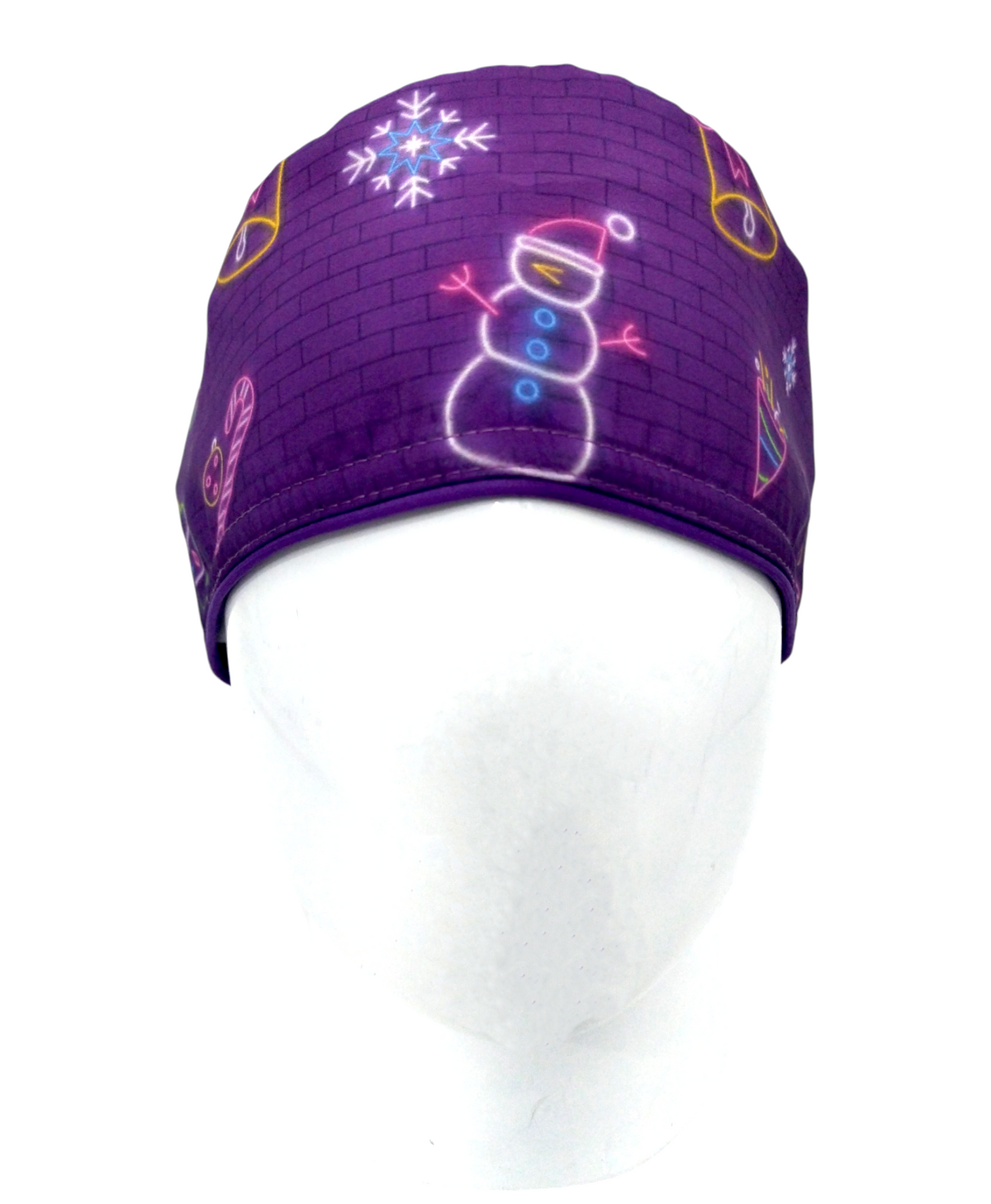 Gorro Quirúrgico Mujer y Portacarnet Navidad Neón - gorro antifluido para mujer Doctools - foto 3