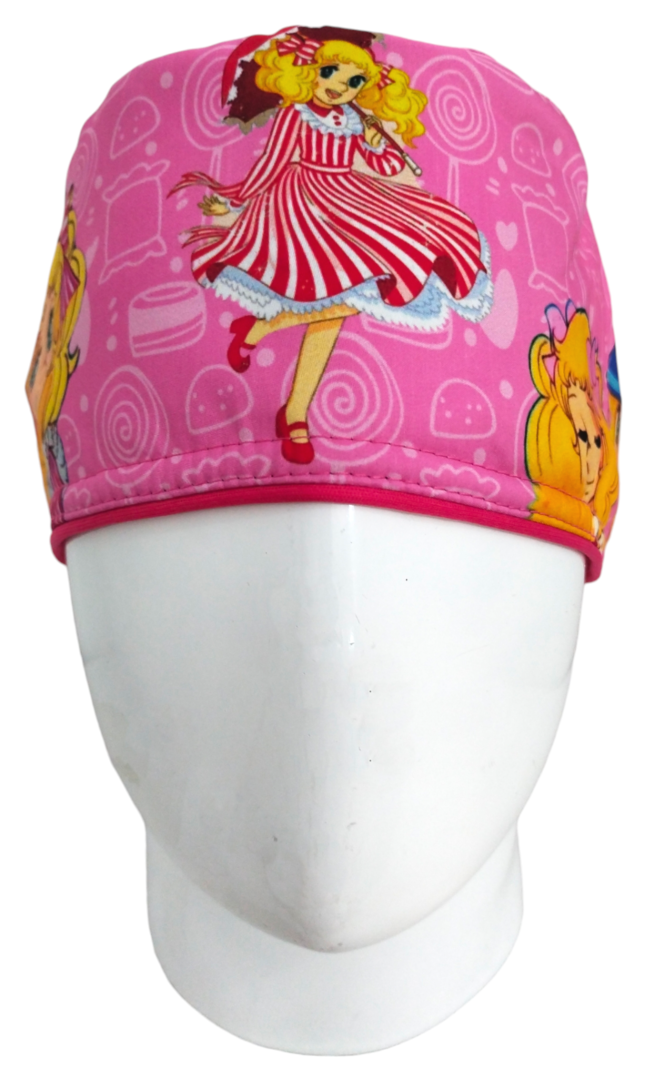 Gorro Quirúrgico Mujer y Portacarnet Candy Candy - gorro antifluido para mujer Doctools - foto 3
