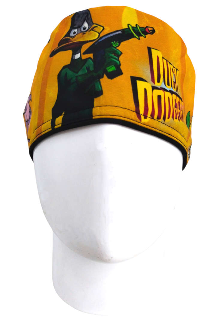 Gorro Quirúrgico Mujer y Portacarnet Duck Dodgers - gorro antifluido para mujer Doctools - foto 3