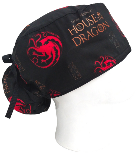 Gorro Quirúrgico Mujer y Portacarnet House of the Dragon - gorro antifluido para mujer Doctools - foto 2
