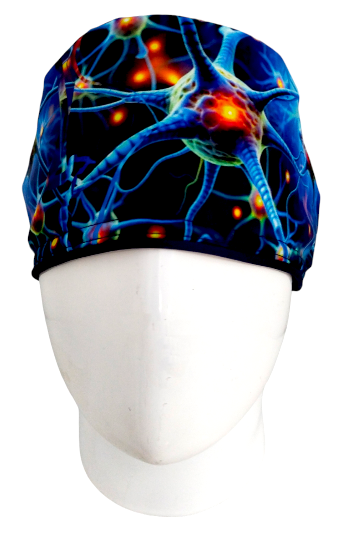 Gorro Quirúrgico Mujer y Portacarnet Conexiones Neurológicas - gorro antifluido para mujer Doctools - foto 3