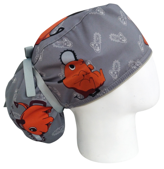 Gorro Quirúrgico Mujer y Portacarnet Pochita - gorro antifluido para mujer Doctools - foto 2