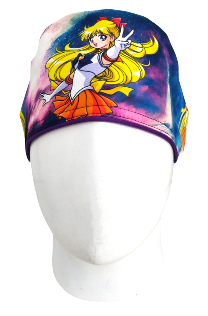 Gorro Quirúrgico Mujer y Portacarnet Venus Sailor Moon - gorro antifluido para mujer Doctools - foto 3