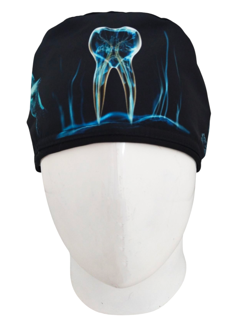 Gorro Quirúrgico Mujer y Portacarnet X Dent Odontología - gorro antifluido para mujer Doctools - foto 3
