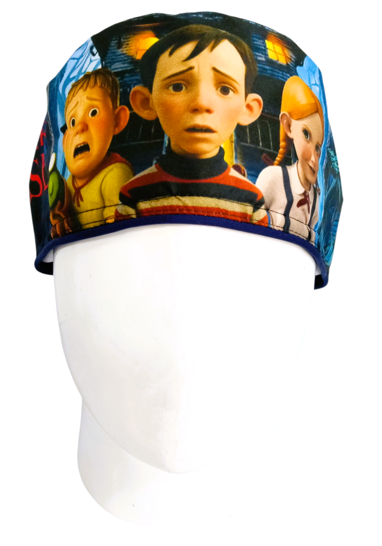 Gorro Quirúrgico Mujer y Portacarnet Monster House - gorro antifluido para mujer Doctools - foto 3