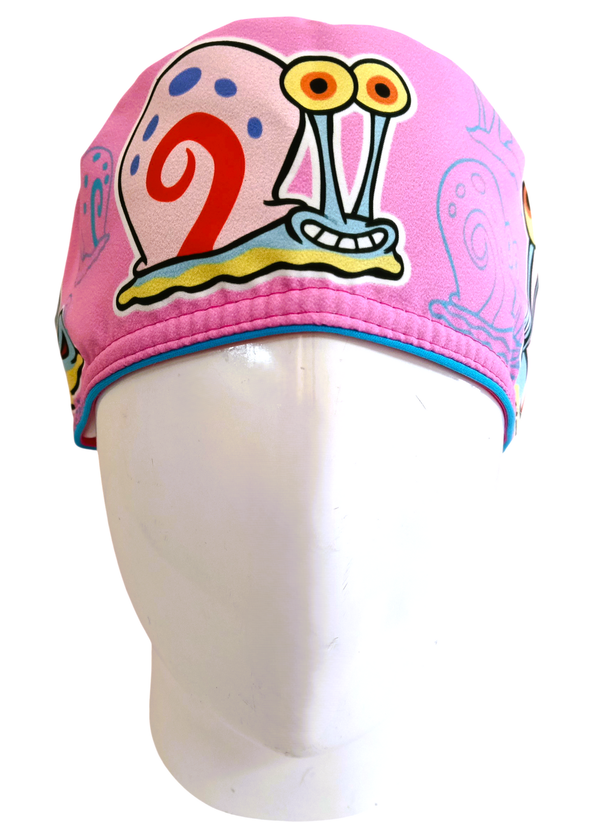Gorro Quirúrgico Mujer y Portacarnet Gary Bob Esponja Rosa - gorro antifluido para mujer Doctools - foto 3