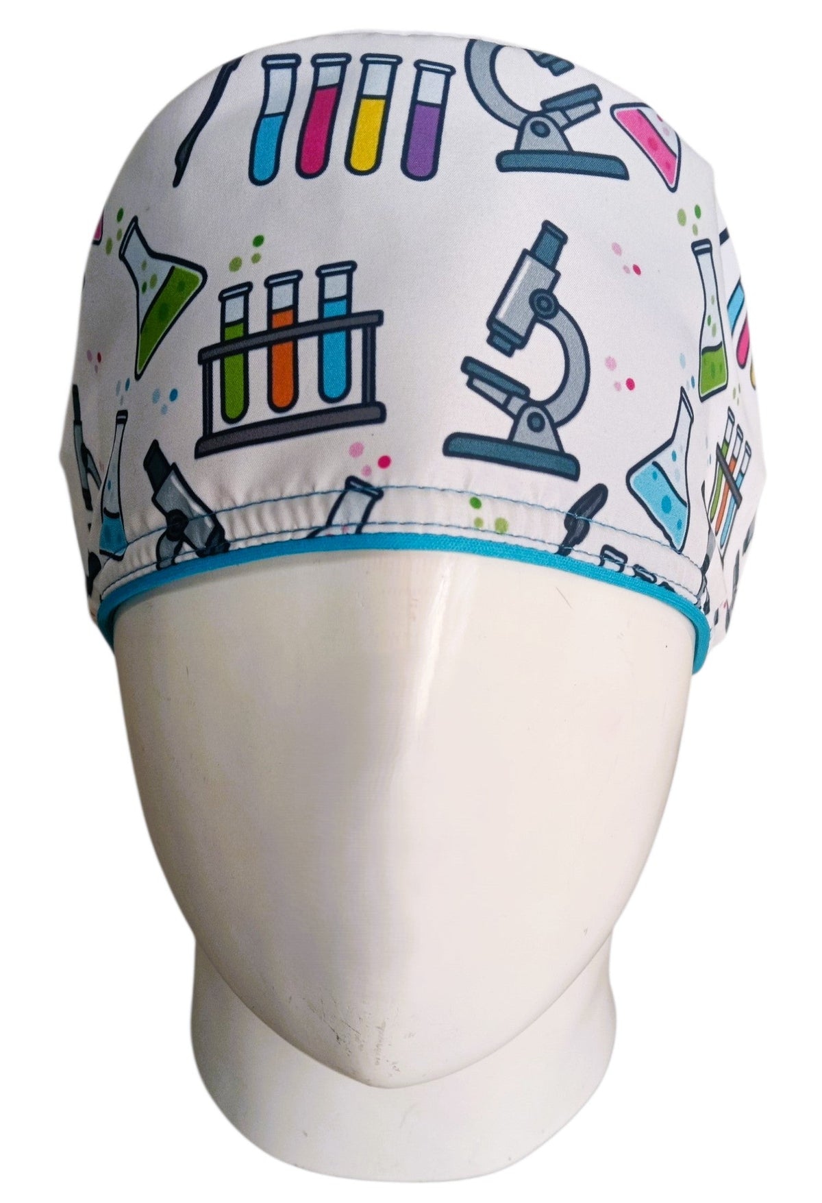 Gorro Quirúrgico Mujer y Portacarnet Laboratorio - gorro antifluido para mujer Doctools - foto 3