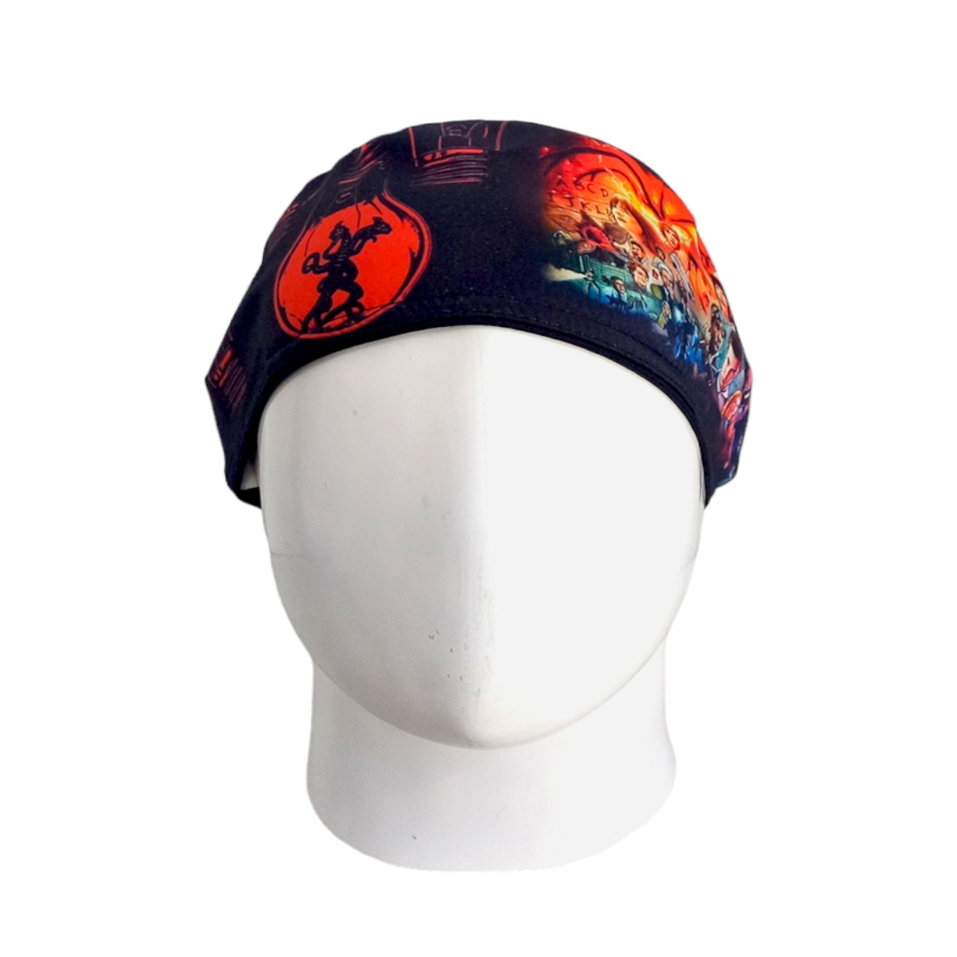 Gorro Quirúrgico Mujer y Portacarnet Stranger Things 2 - gorro antifluido para mujer Doctools - foto 3