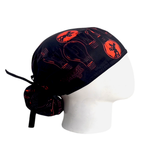 Gorro Quirúrgico Mujer y Portacarnet Stranger Things 1 - gorro antifluido para mujer Doctools - foto 2