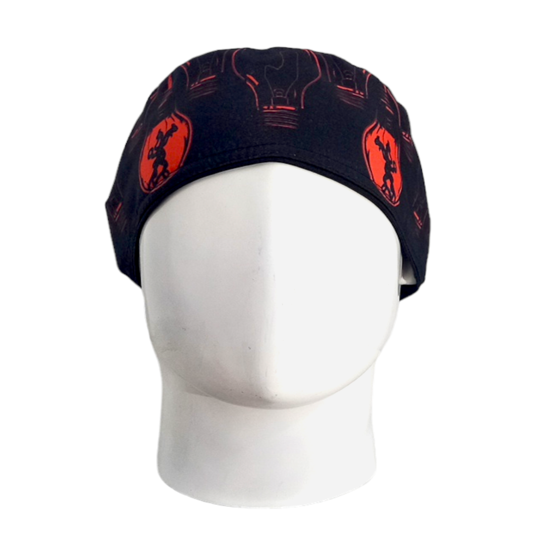 Gorro Quirúrgico Mujer y Portacarnet Stranger Things 1 - gorro antifluido para mujer Doctools - foto 3