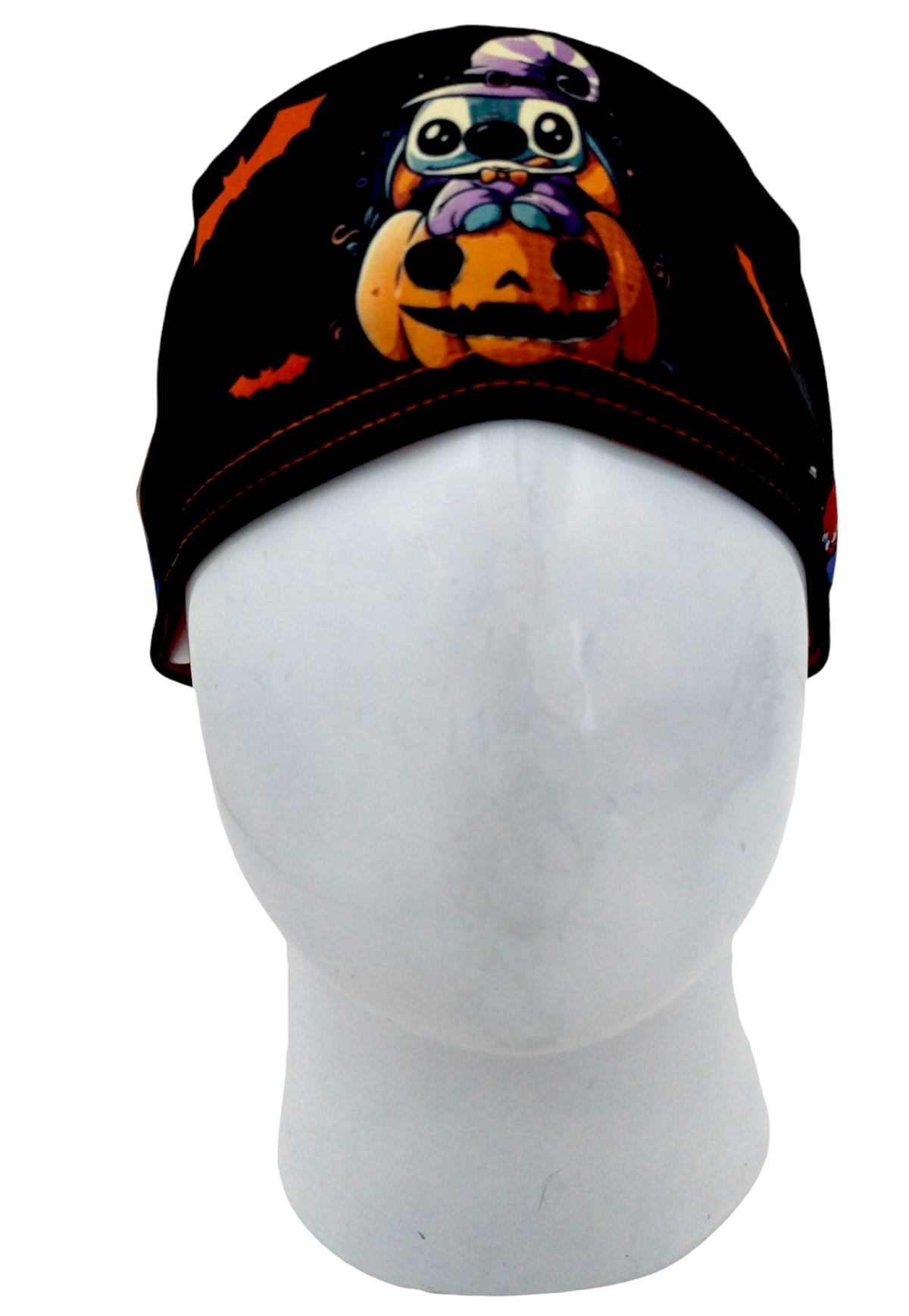 Gorro Quirúrgico Mujer y Portacarnet Stitch Halloween - gorro antifluido para mujer Doctools - foto 3