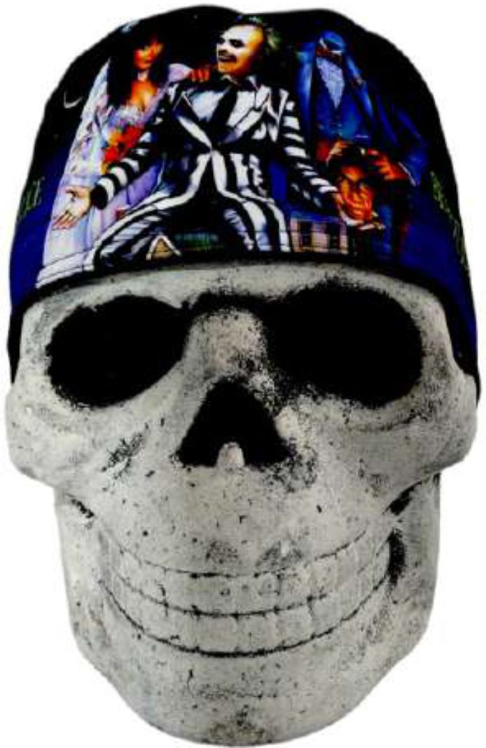 Gorro Quirúrgico Mujer y Portacarnet Beetlejuice La Película - gorro antifluido para mujer Doctools - foto 3