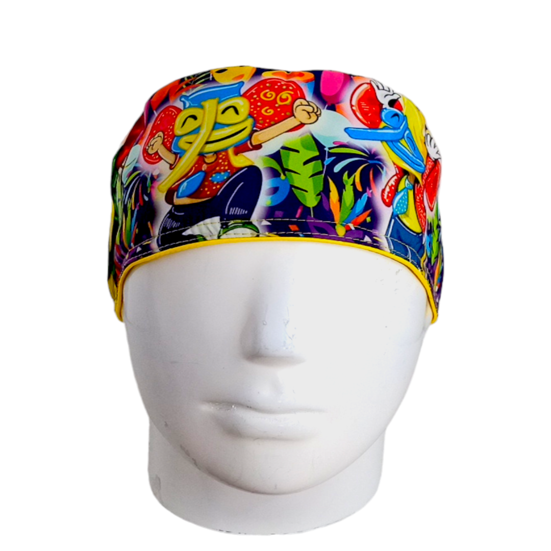 Gorro Quirúrgico Mujer y Portacarnet Marimonda - gorro antifluido para mujer Doctools - foto 3