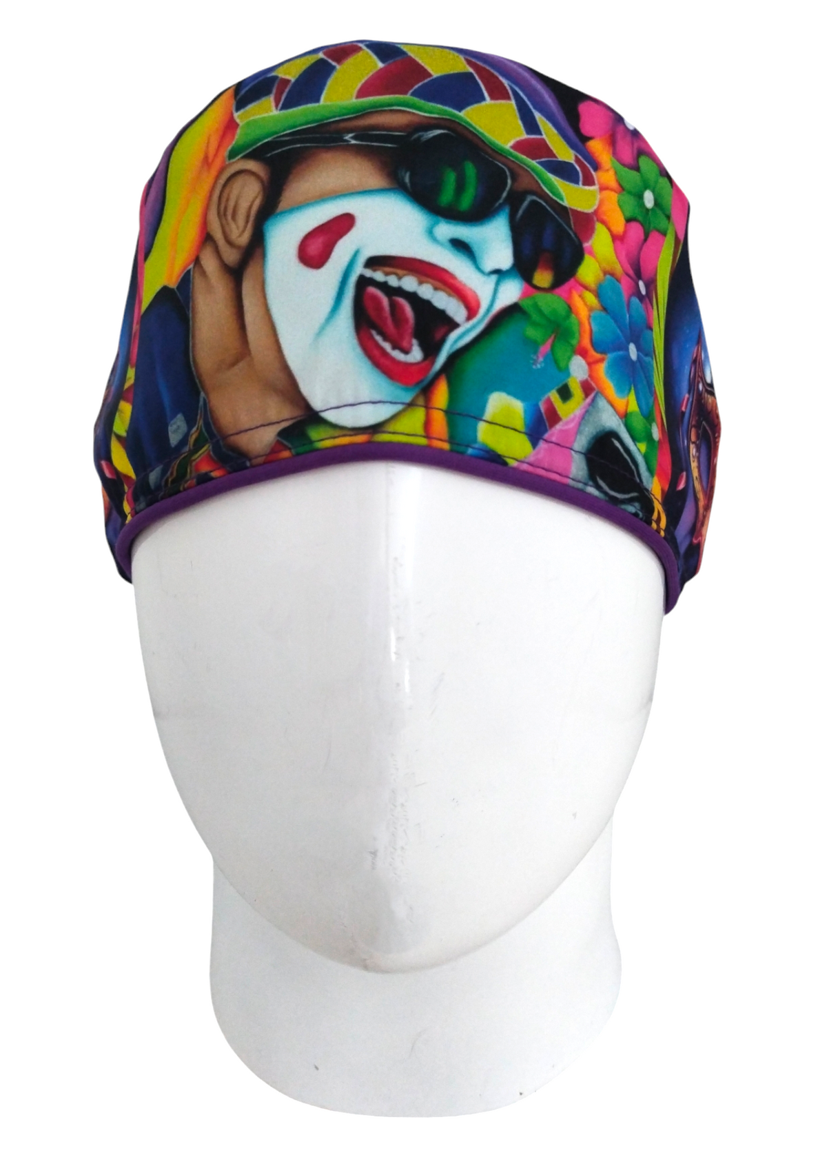 Gorro Quirúrgico Mujer y Portacarnet Carnaval Momo - gorro antifluido para mujer Doctools - foto 3