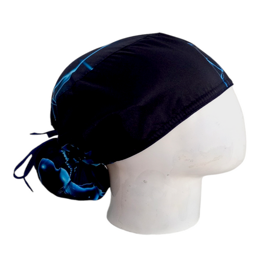 Gorro Quirúrgico Mujer y Portacarnet Pulmones - gorro antifluido para mujer Doctools - foto 2