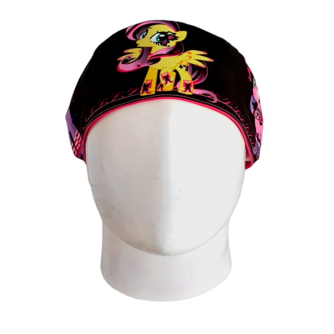Gorro Quirúrgico Mujer y Portacarnet Mi Pequeño Pony - gorro antifluido para mujer Doctools - foto 3