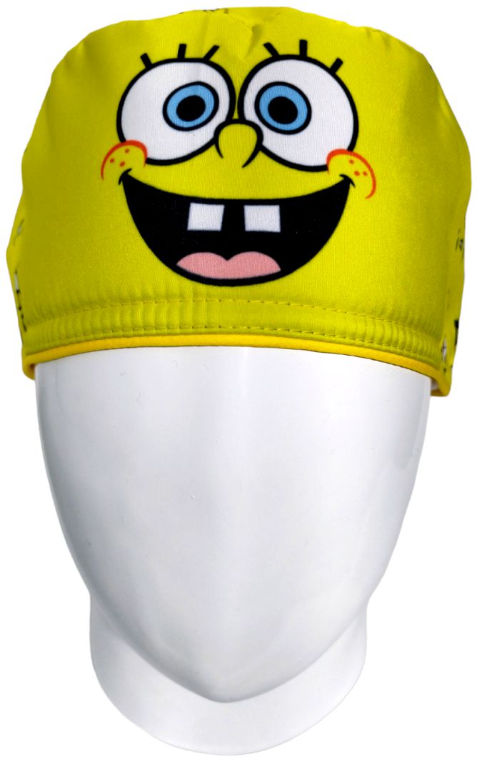 Gorro Quirúrgico Mujer y Portacarnet Bob Esponja Clásico - gorro antifluido para mujer Doctools - foto 3