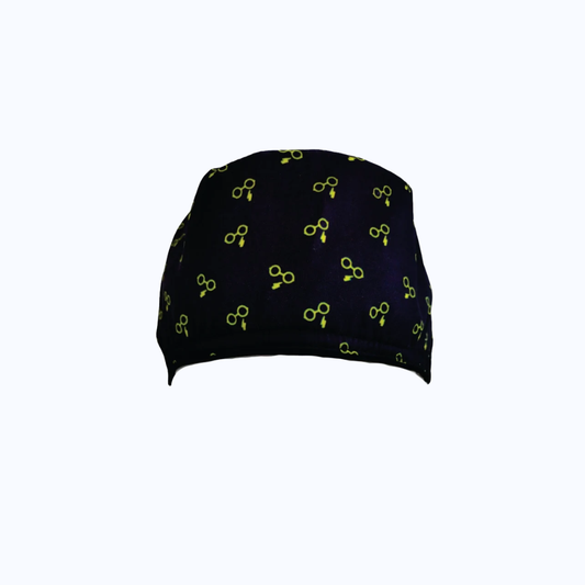 Surgical Scrub Cap for Women Midnight Mouse
