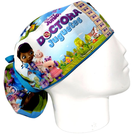Gorro Quirúrgico Mujer y Portacarnet Doc Clásico - gorro antifluido para mujer Doctools - foto 2