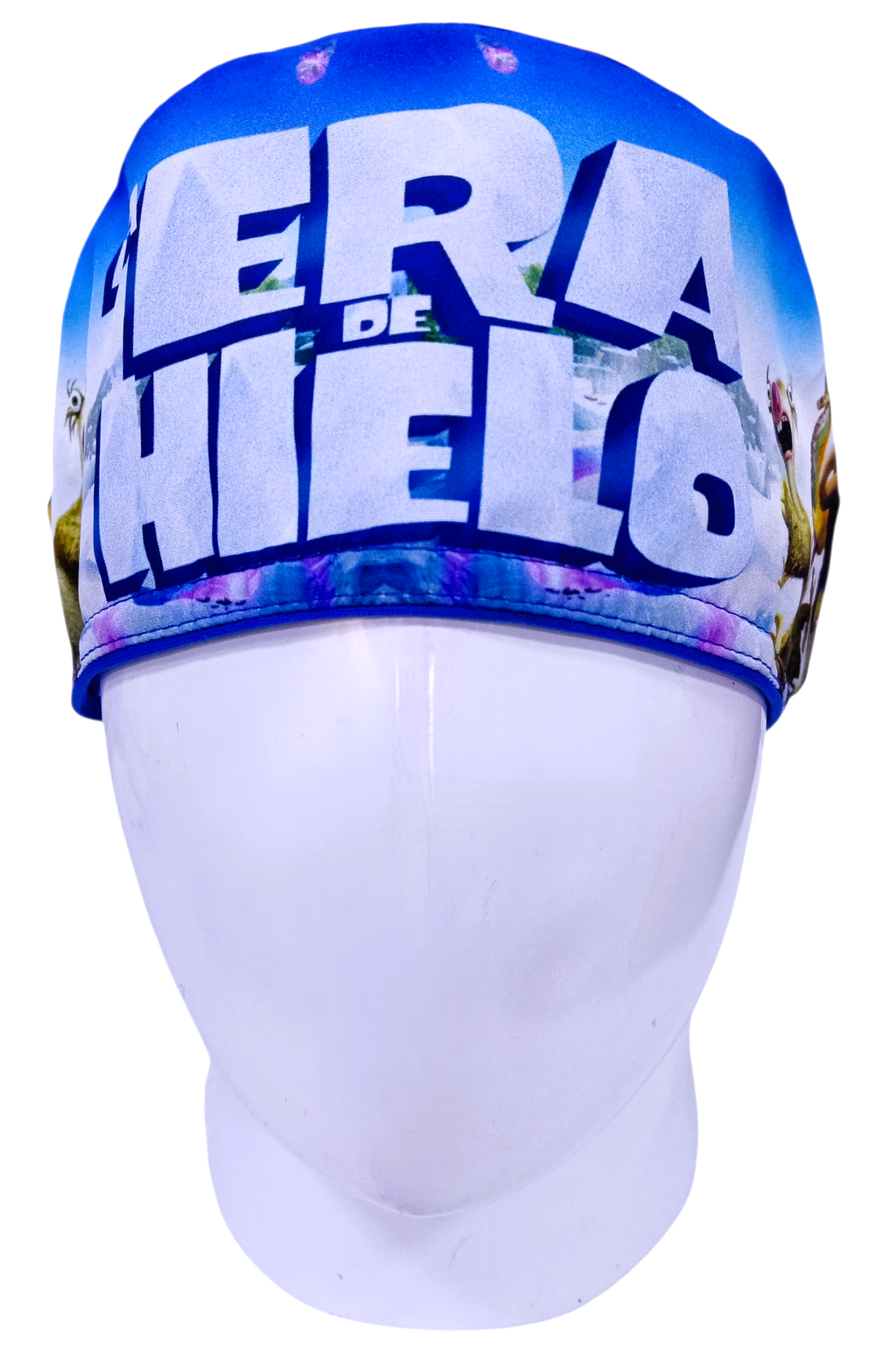 Gorro Quirúrgico Mujer y Portacarnet La Era de Hielo - gorro antifluido para mujer Doctools - foto 3