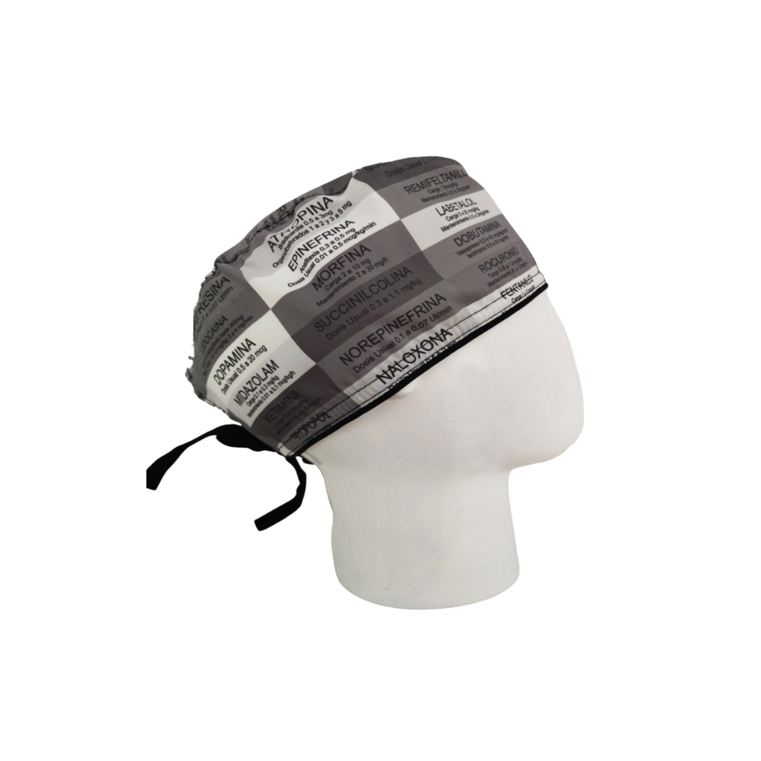 Men's Code Blue Surgical Cap