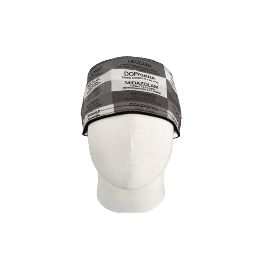 Men's Code Blue Surgical Cap