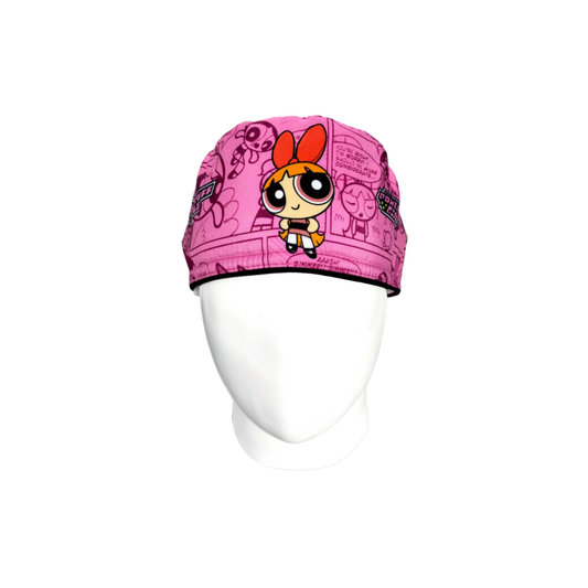 Surgical Scrub Cap for Women - Powerpuff Girls Bonbon