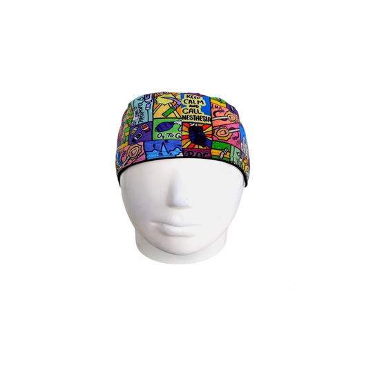 Women's Surgical Cap Anesthesia Rock & Roll