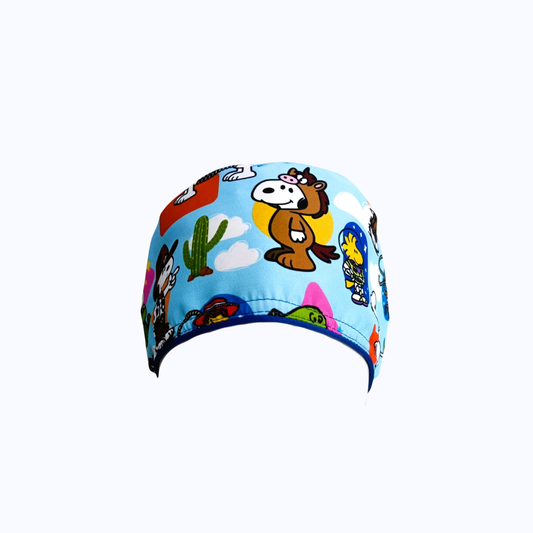 Surgical Scrub Cap for Women Midnight Mouse