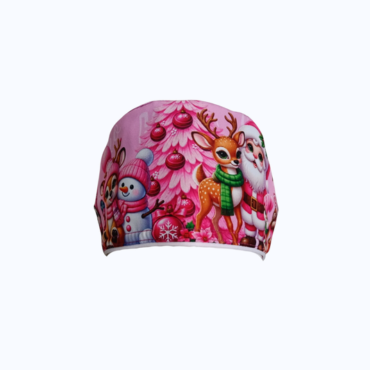 Surgical Scrub Cap for Women Midnight Mouse