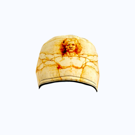 Gorro Quirúrgico Mujer y Portacarnet Leonardo da Vinci