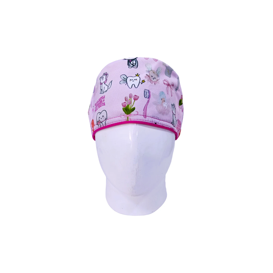 Surgical Scrub Cap for Women Midnight Mouse