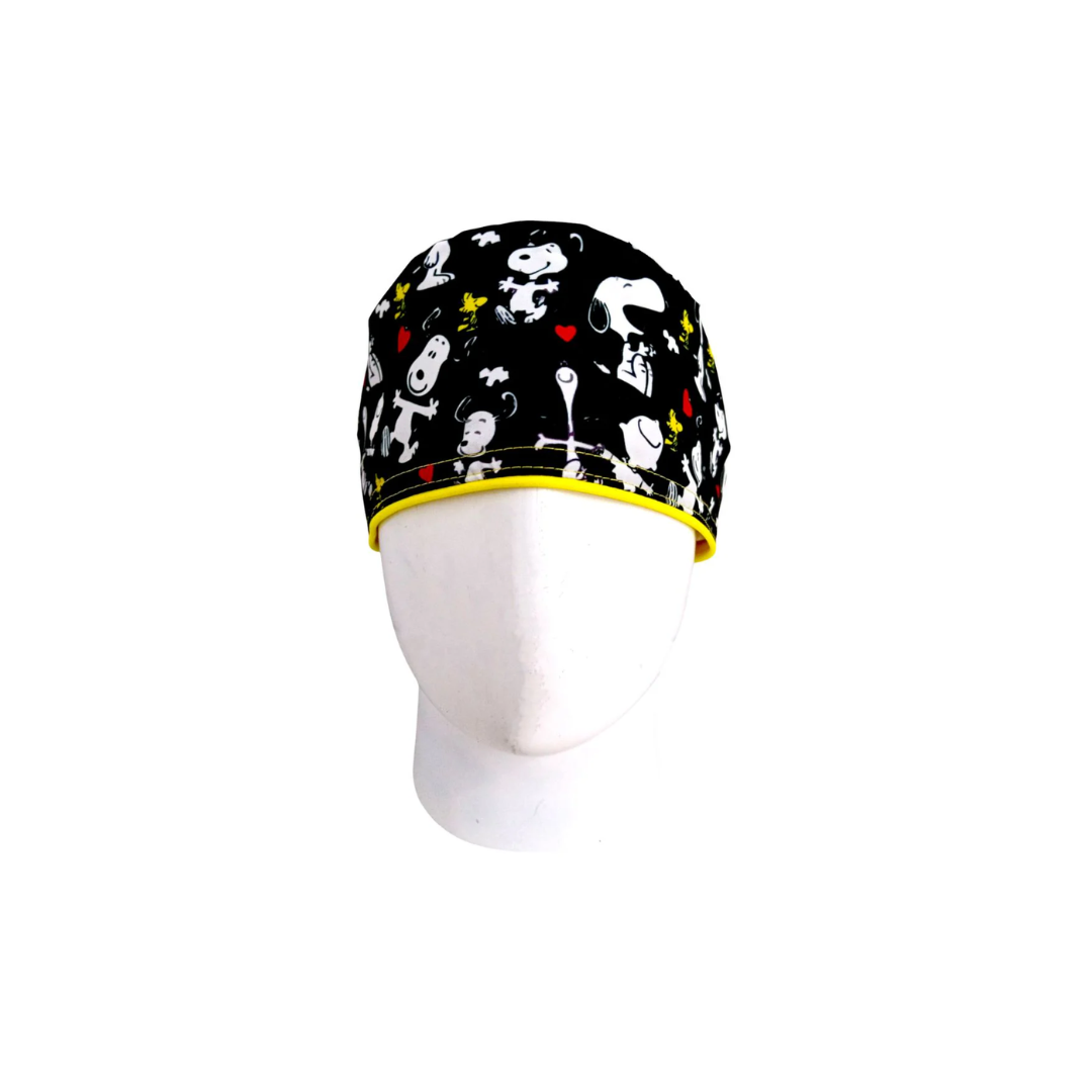 Surgical Scrub Cap for Women Midnight Mouse