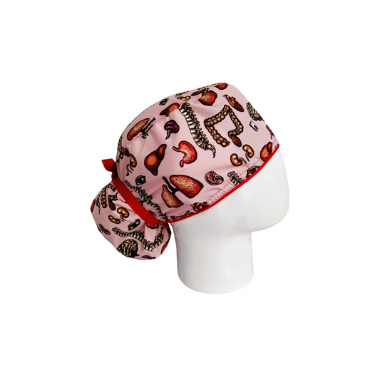 Surgical Scrub Cap for Women Midnight Mouse