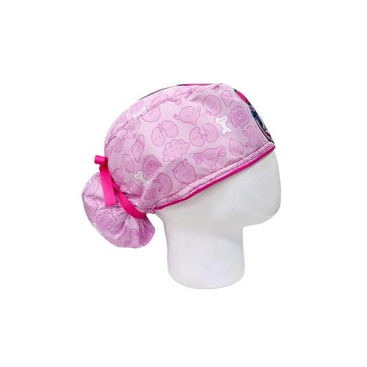 Surgical Scrub Cap for Women Midnight Mouse