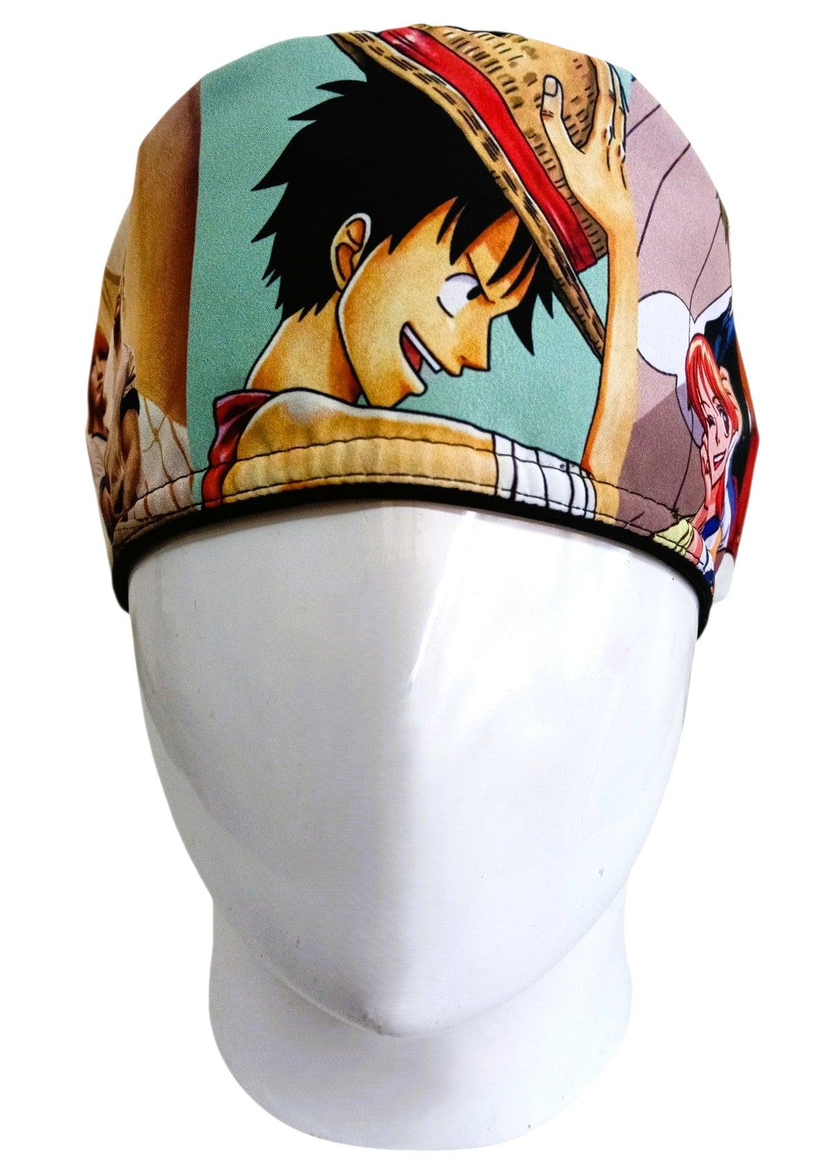 Gorro Quirúrgico Mujer y Portacarnet One Piece Monkey - gorro antifluido para mujer Doctools - foto 3