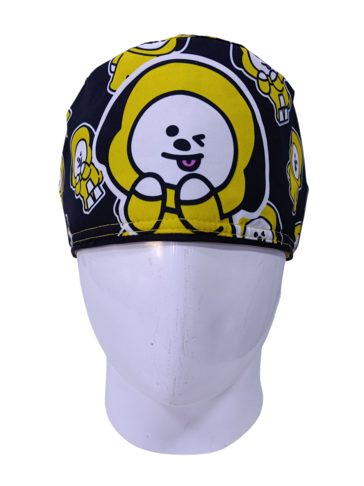 Gorro Quirúrgico Mujer y Portacarnet Chimmy BT21 - gorro antifluido para mujer Doctools - foto 3