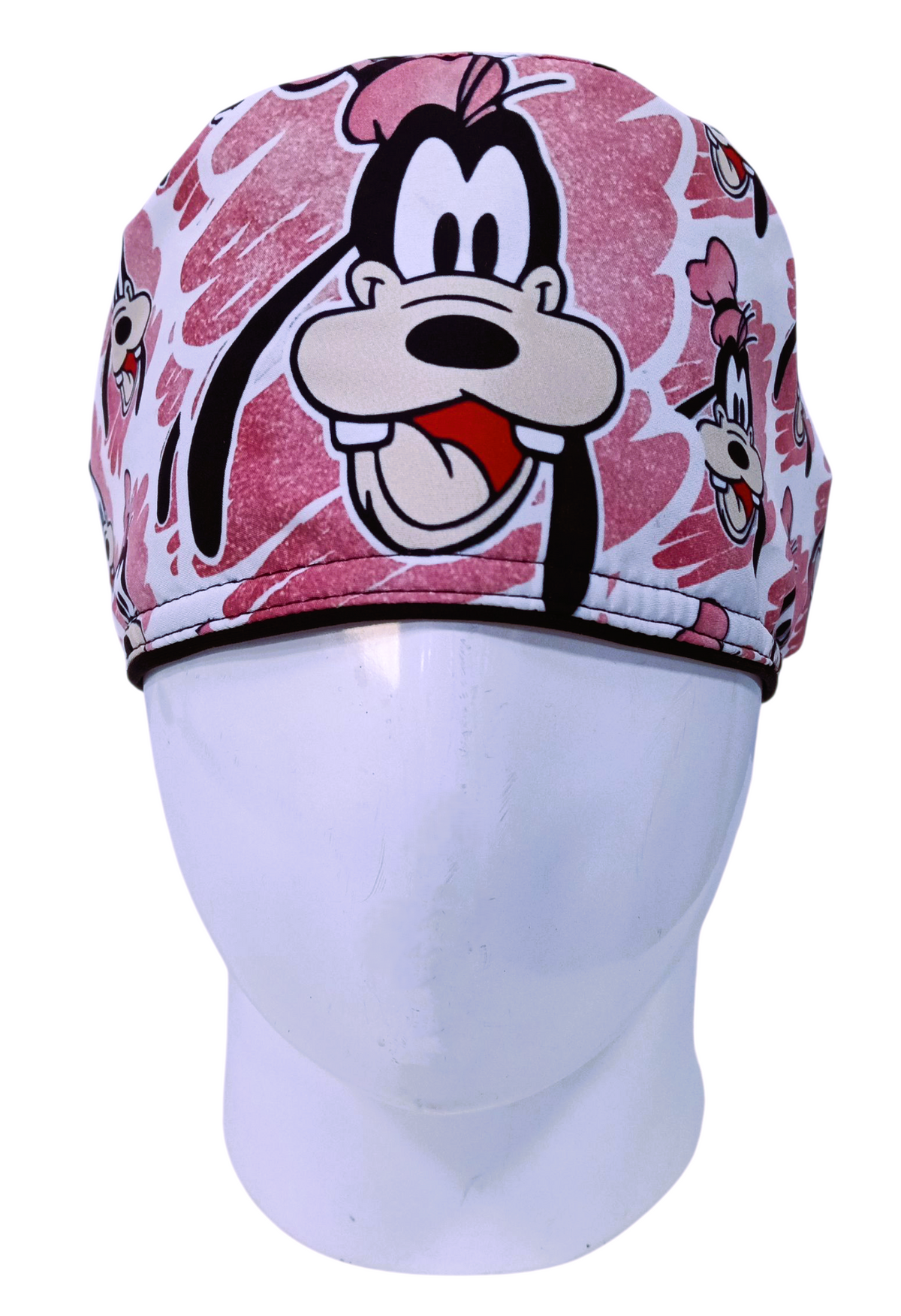 Gorro Quirúrgico Mujer y Portacarnet Goofy Rosa - gorro antifluido para mujer Doctools - foto 3