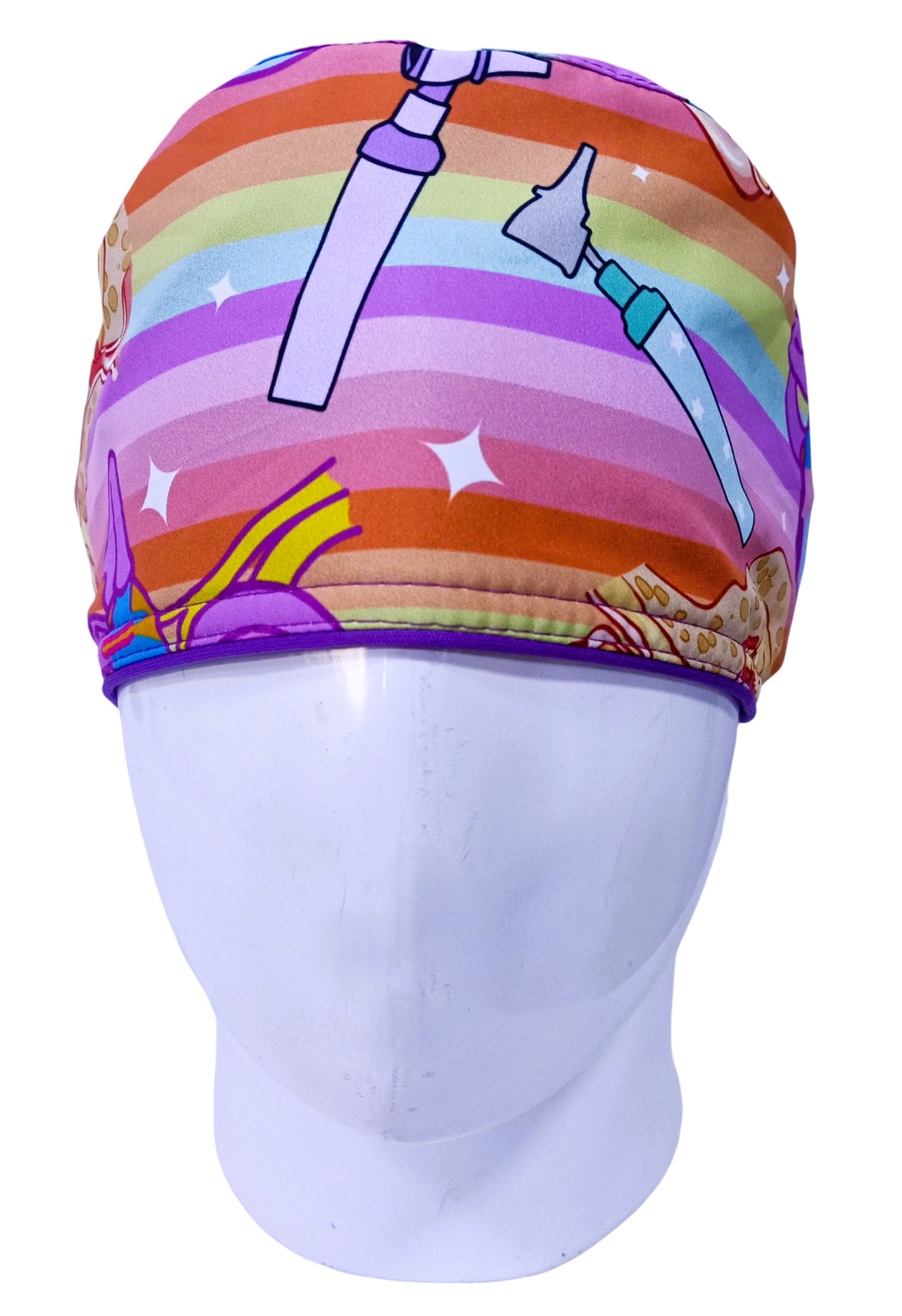 Gorro Quirúrgico Mujer y Portacarnet Anatomía del Oído - gorro antifluido para mujer Doctools - foto 3