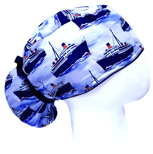 Gorro Quirúrgico Mujer y Portacarnet Derek Shepherd Grey's Anatomy - gorro antifluido para mujer Doctools - foto 2