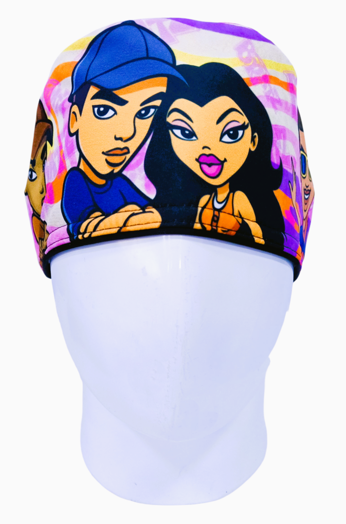 Gorro Quirúrgico Mujer y Portacarnet Bratz Boyz - gorro antifluido para mujer Doctools - foto 3
