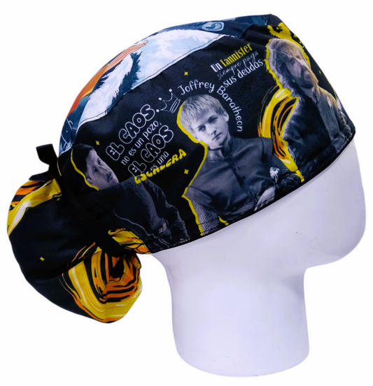 Gorro Quirúrgico Mujer y Portacarnet Game of Thrones Personajes - gorro antifluido para mujer Doctools - foto 2