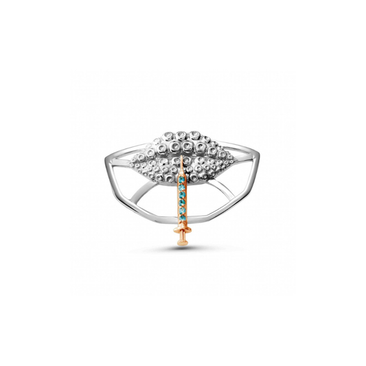 Hyaluronic Acid Lips Enamel Pin