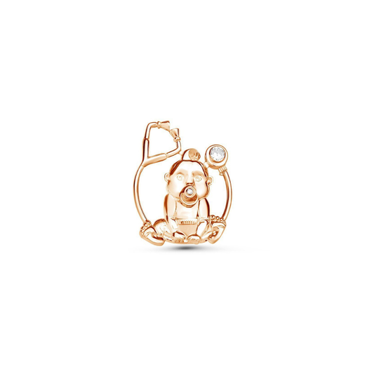 Hyaluronic Acid Lips Enamel Pin