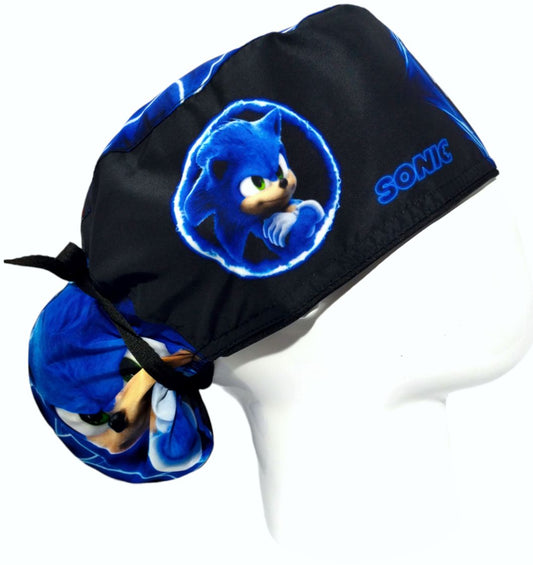 Gorro Quirúrgico Mujer y Portacarnet Sonic - gorro antifluido para mujer Doctools - foto 2
