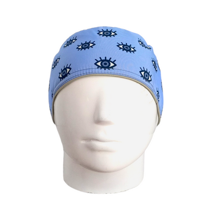 Gorro Quirúrgico Mujer y Portacarnet Ojo Turco - gorro antifluido para mujer Doctools - foto 3