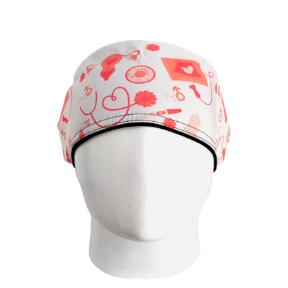Gorro Quirúrgico Mujer y Portacarnet Obstetricia - gorro antifluido para mujer Doctools - foto 3
